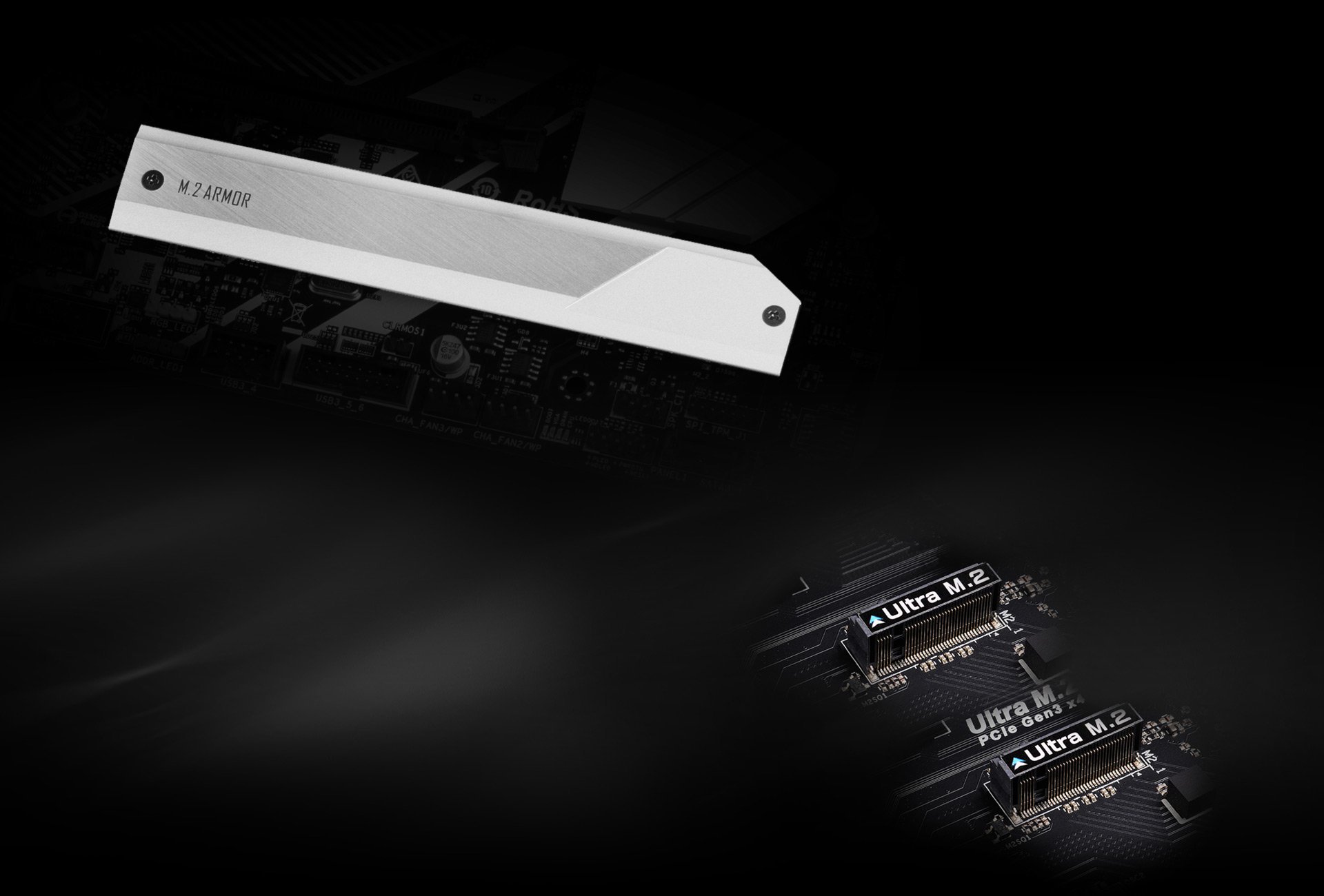 Full Coverage M.2 + Ultra M.2 x2 (No 22210)